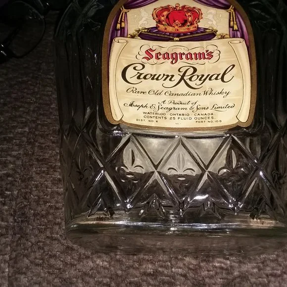 crown royal Other Vintage Seagram Crown Royal Bottle Poshmark